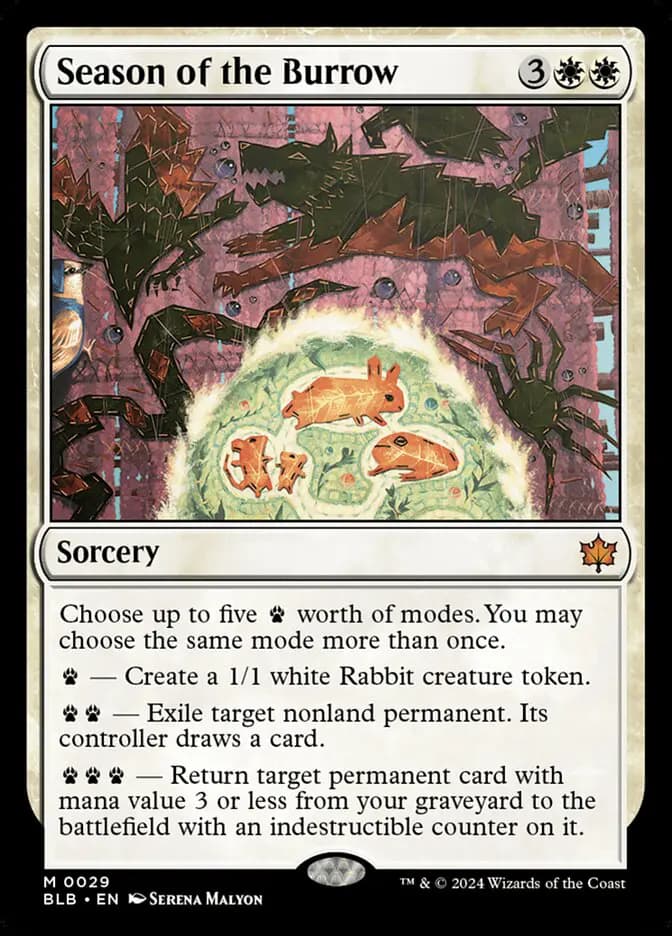 Card image of Season of the Burrow