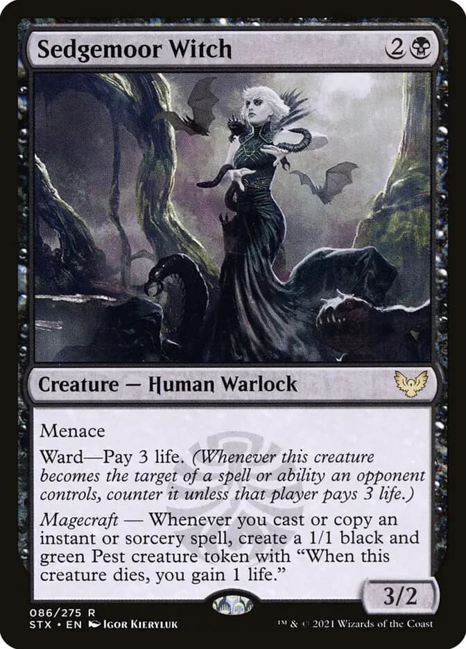 Card image of Sedgemoor Witch
