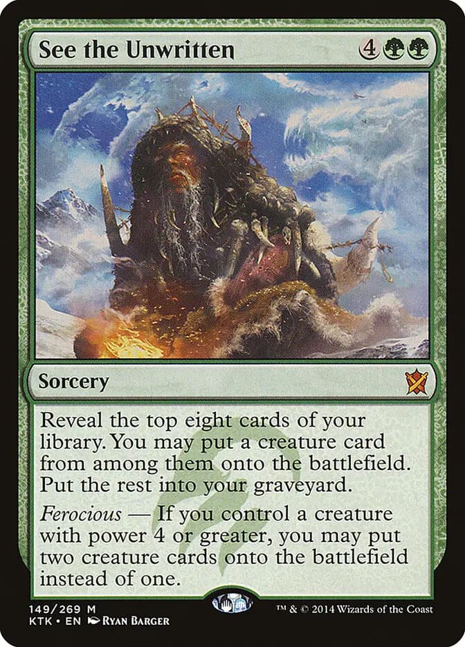 Card image of See the Unwritten
