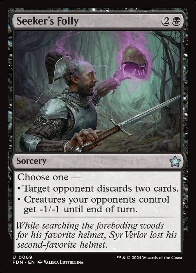 Card image of Seeker's Folly