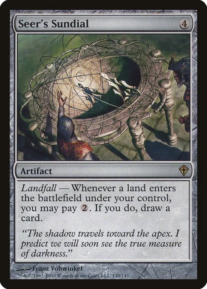 Card image of Seer's Sundial