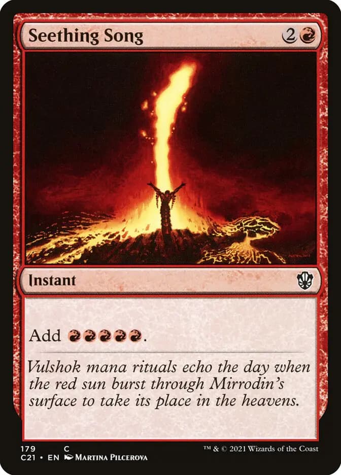 Card image of Seething Song
