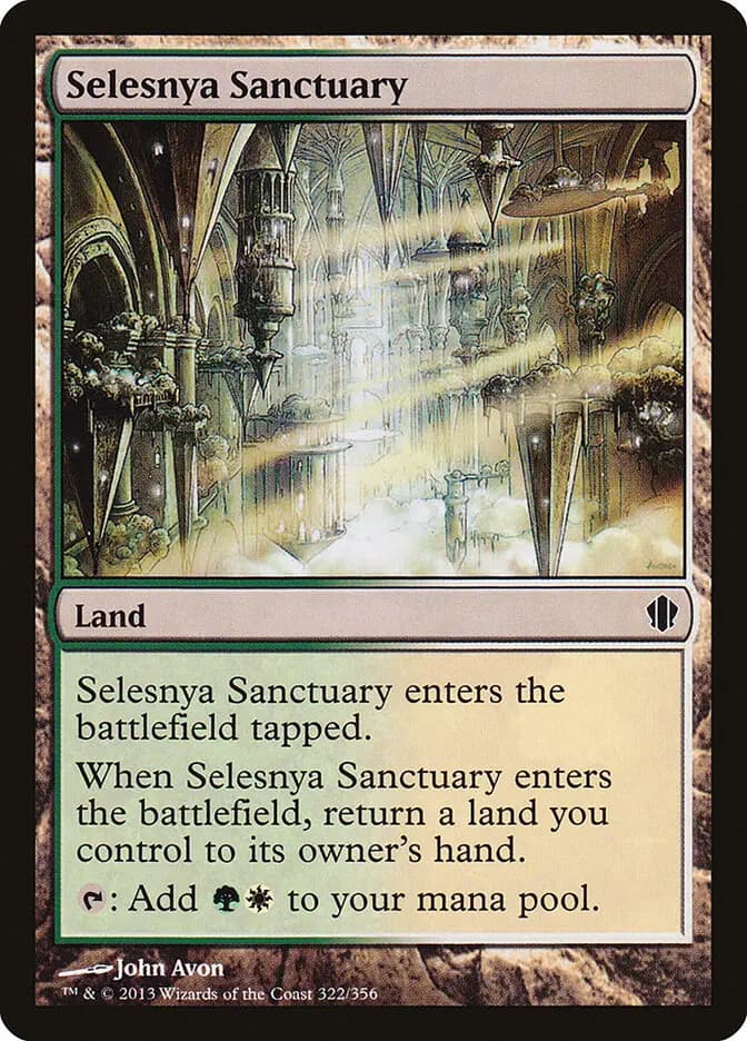 Card image of Selesnya Sanctuary