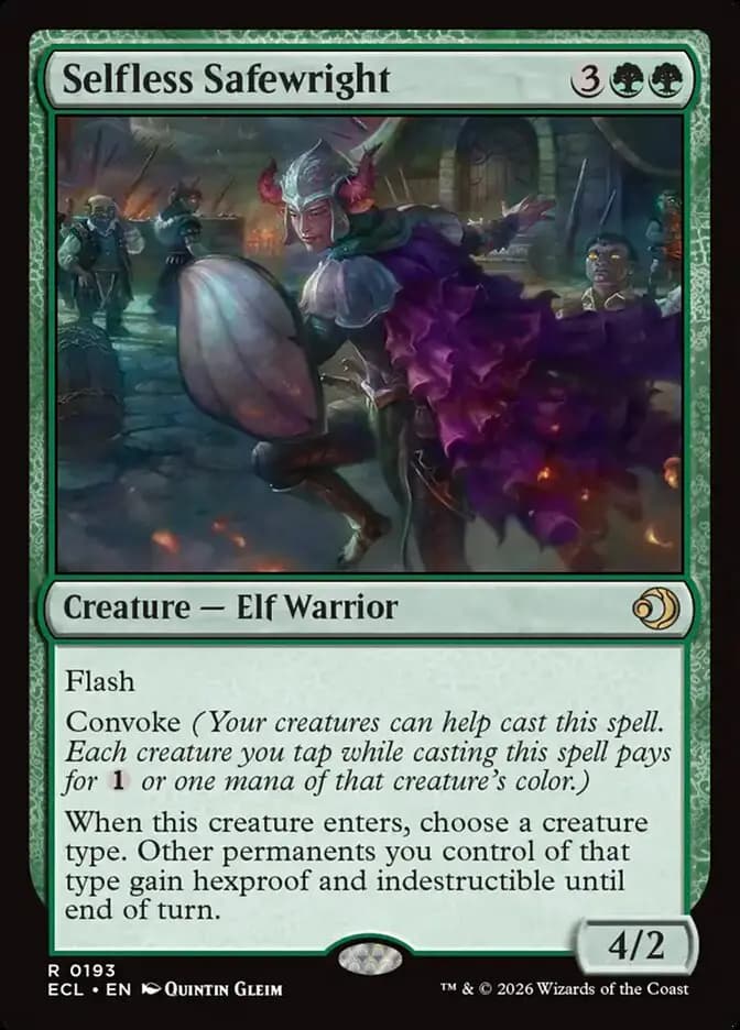 Card image of Selfless Safewright