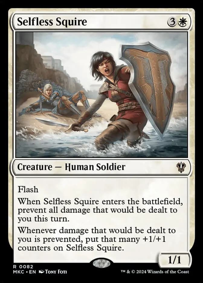 Card image of Selfless Squire