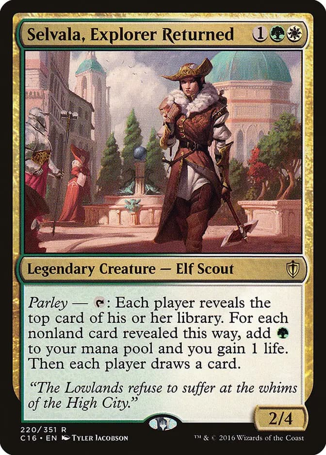 Card image of Selvala, Explorer Returned