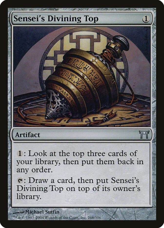 Card image of Sensei's Divining Top