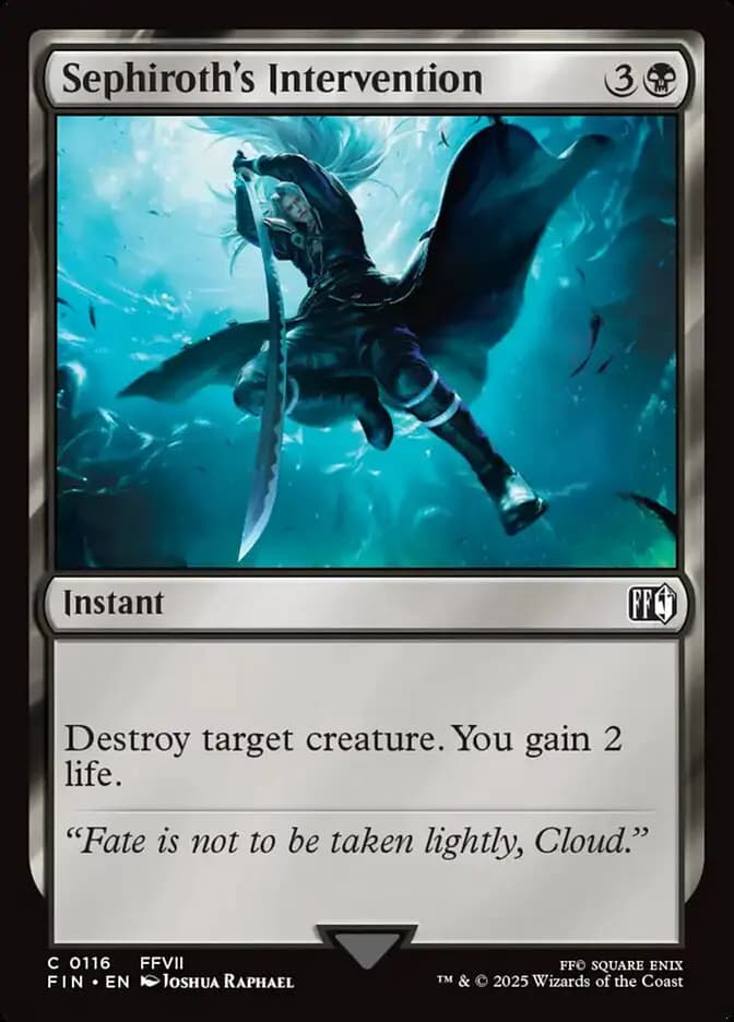 Card image of Sephiroth's Intervention