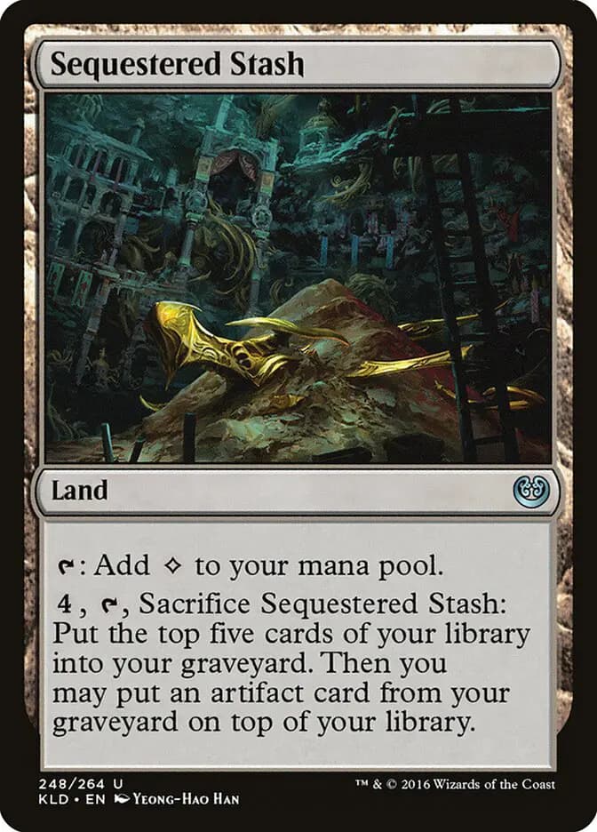 Card image of Sequestered Stash