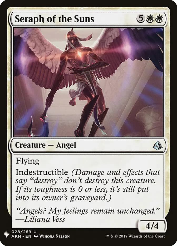 Card image of Seraph of the Suns