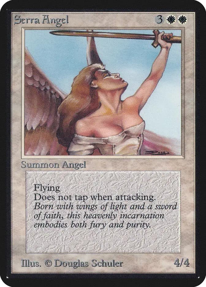 Card image of Serra Angel