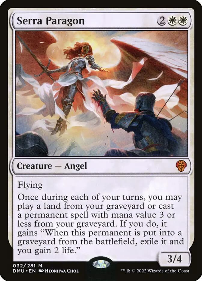 Card image of Serra Paragon