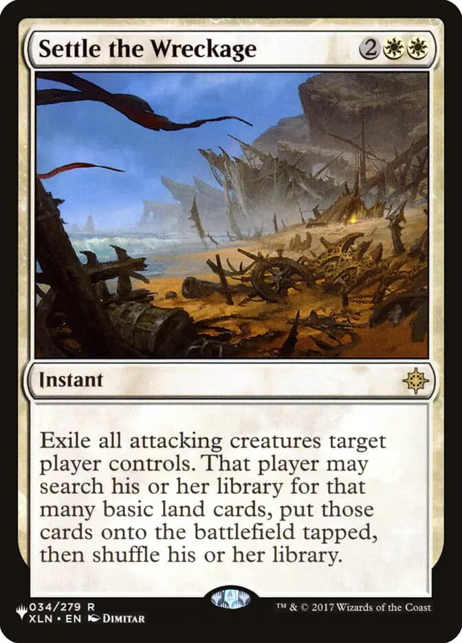 Card image of Settle the Wreckage