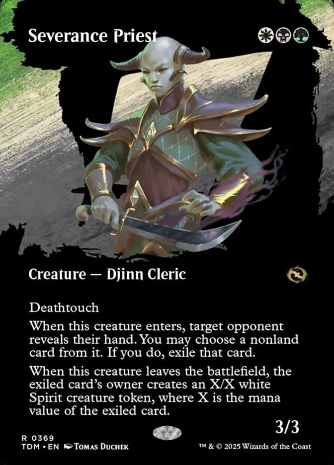 Card image of Severance Priest