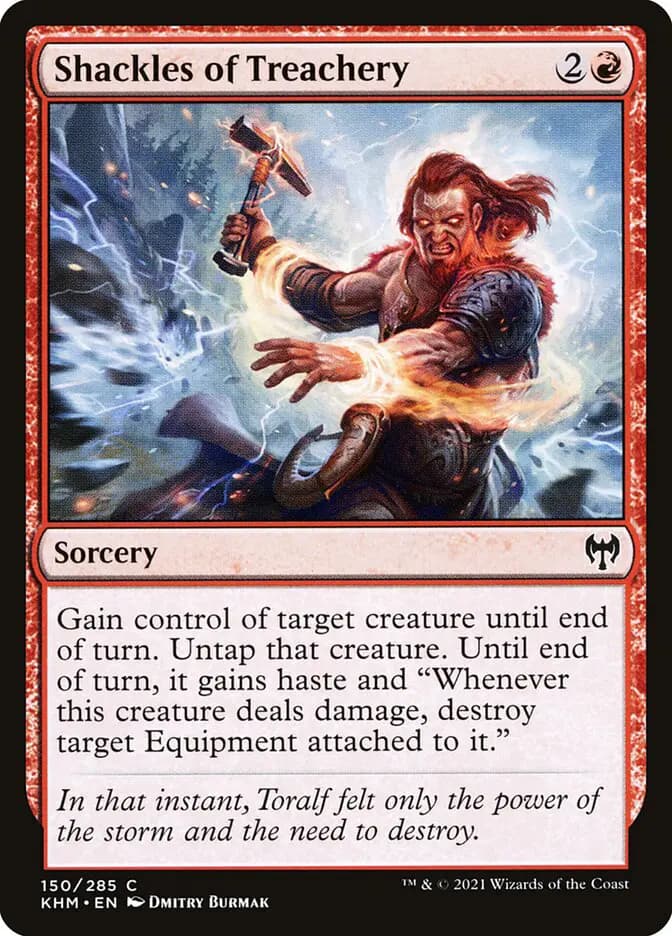 Card image of Shackles of Treachery