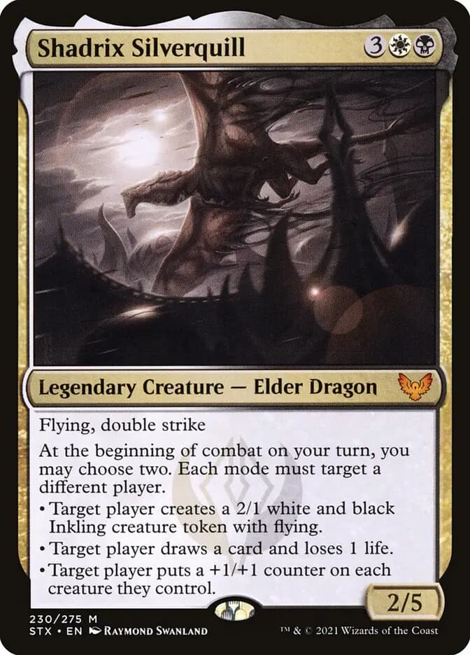 Card image of Shadrix Silverquill