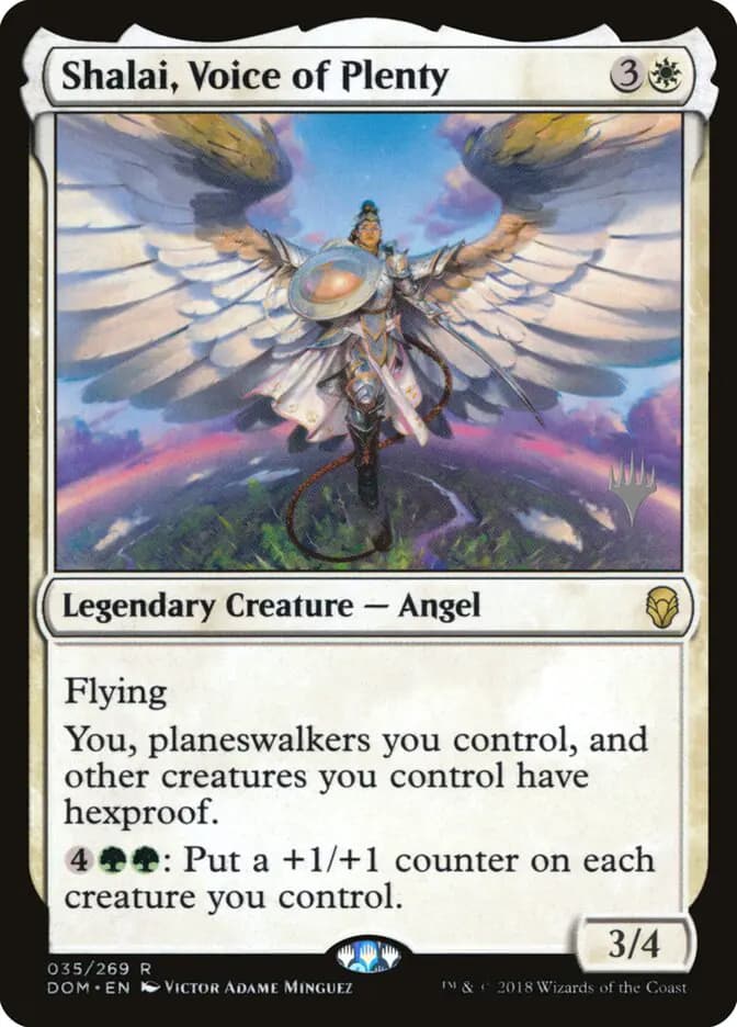 Card image of Shalai, Voice of Plenty