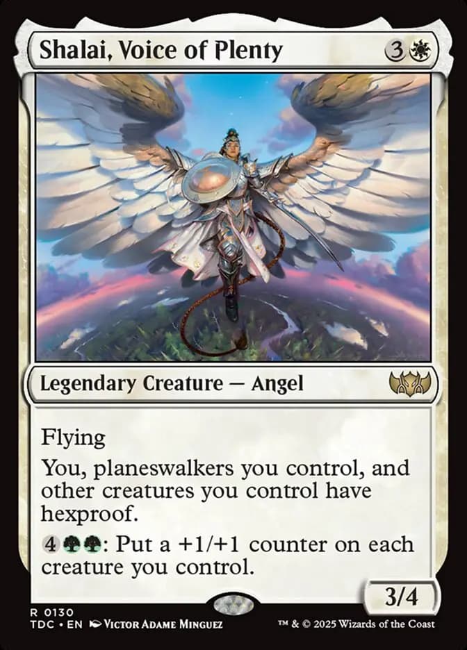 Card image of Shalai, Voice of Plenty