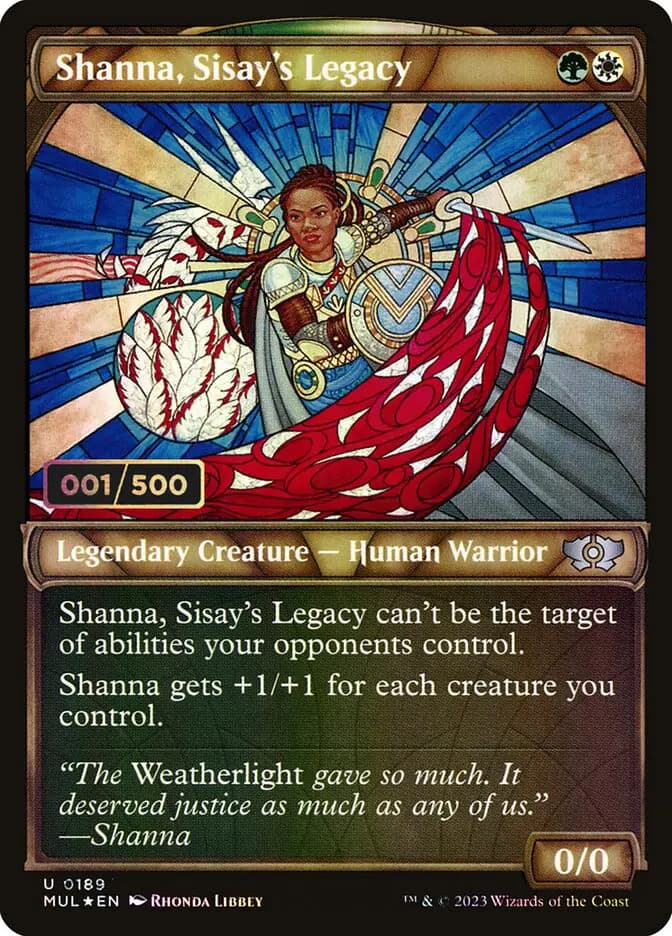 Card image of Shanna, Sisay's Legacy