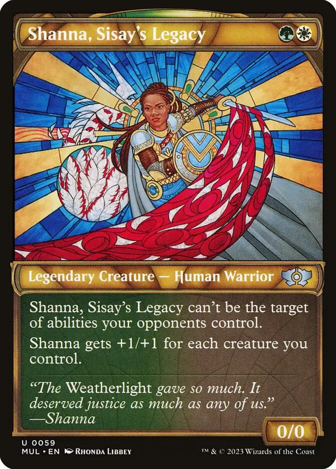 Card image of Shanna, Sisay's Legacy