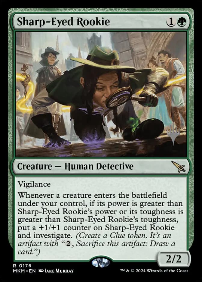 Card image of Sharp-Eyed Rookie