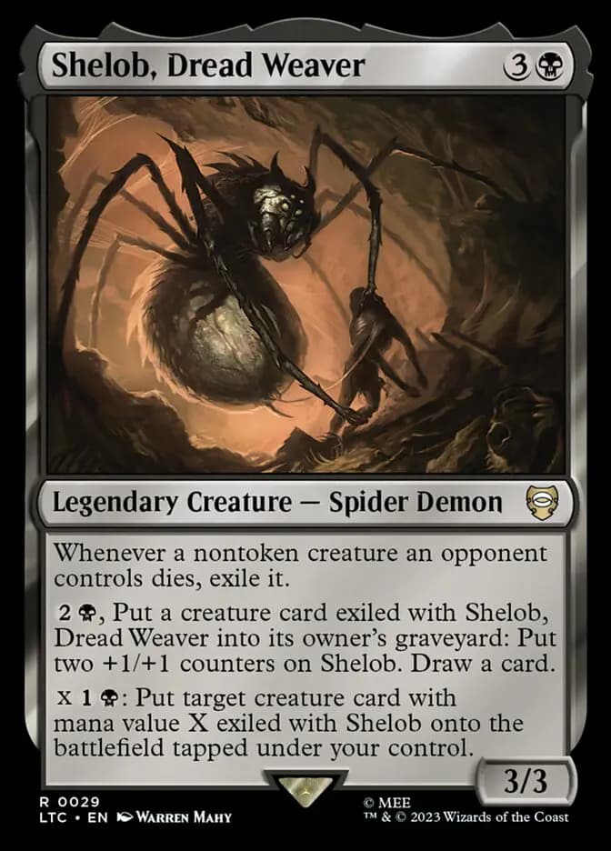 Card image of Shelob, Dread Weaver