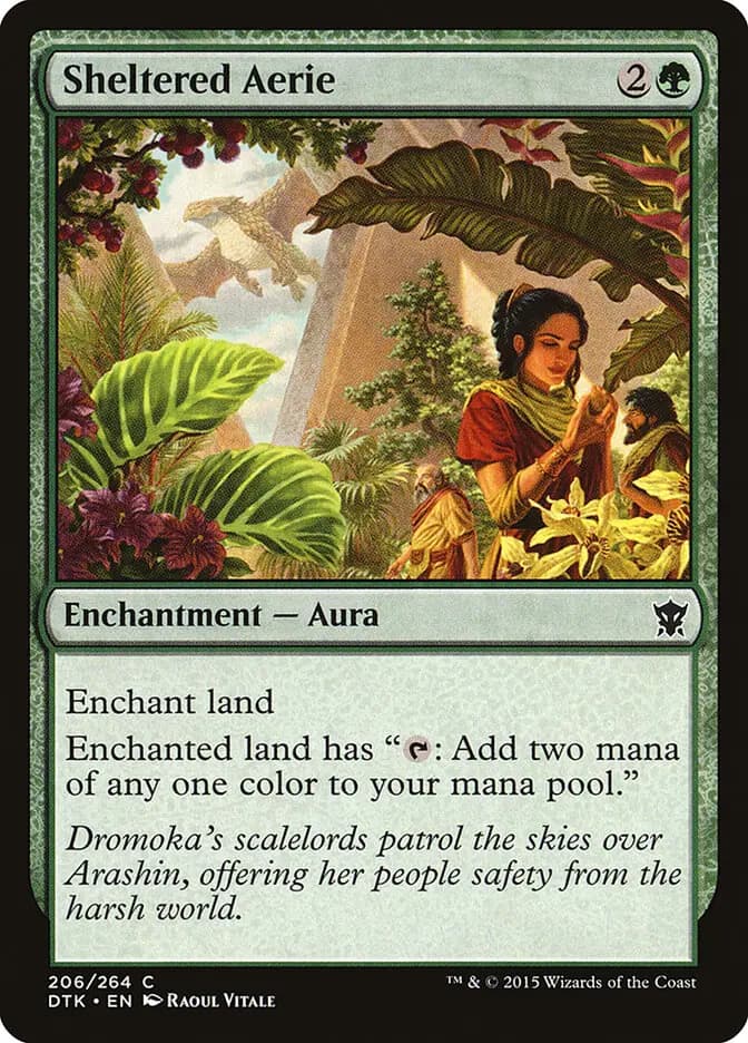 Card image of Sheltered Aerie