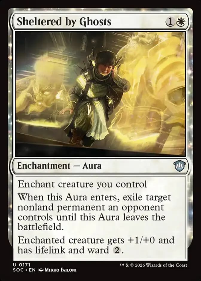 Card image of Sheltered by Ghosts