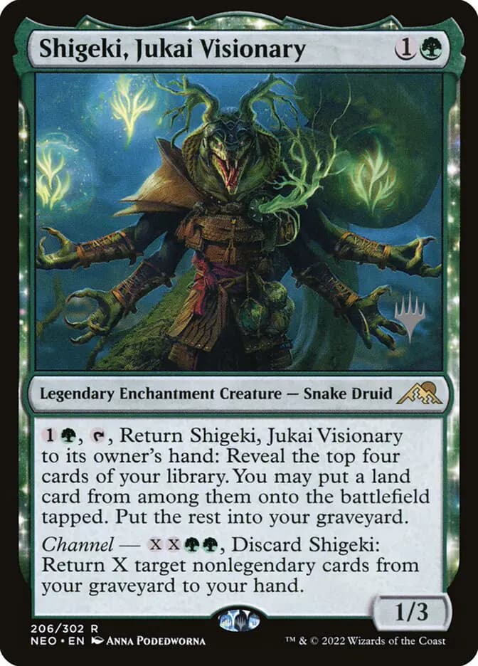 Card image of Shigeki, Jukai Visionary
