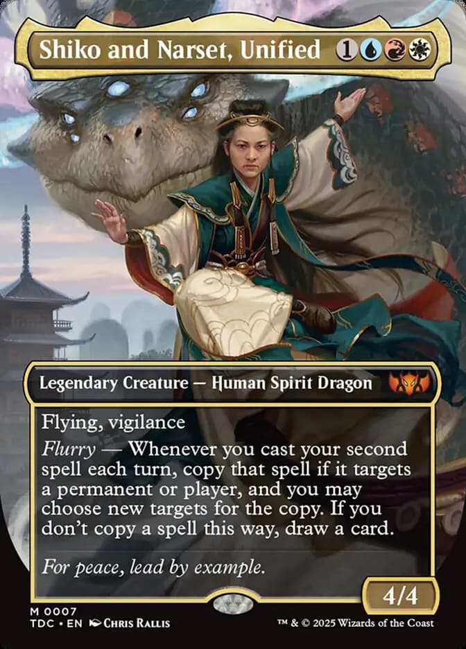 Card image of Shiko and Narset, Unified