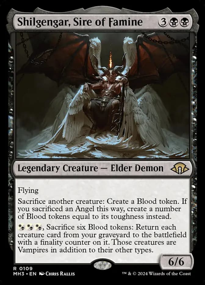 Card image of Shilgengar, Sire of Famine