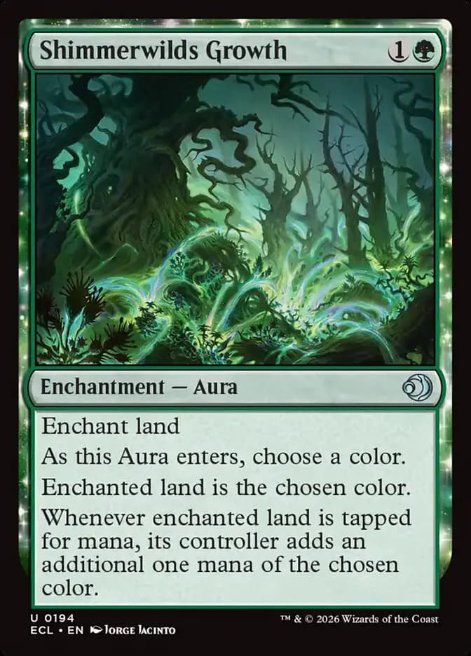 Card image of Shimmerwilds Growth