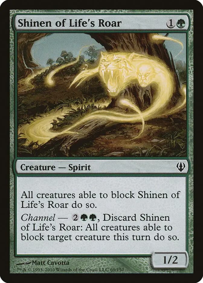 Card image of Shinen of Life's Roar