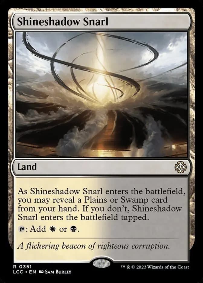Card image of Shineshadow Snarl