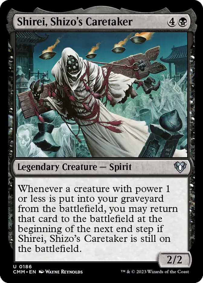 Card image of Shirei, Shizo's Caretaker
