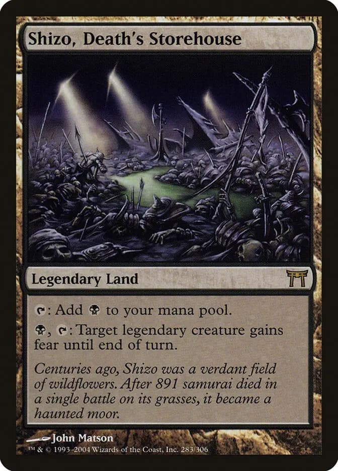 Card image of Shizo, Death's Storehouse