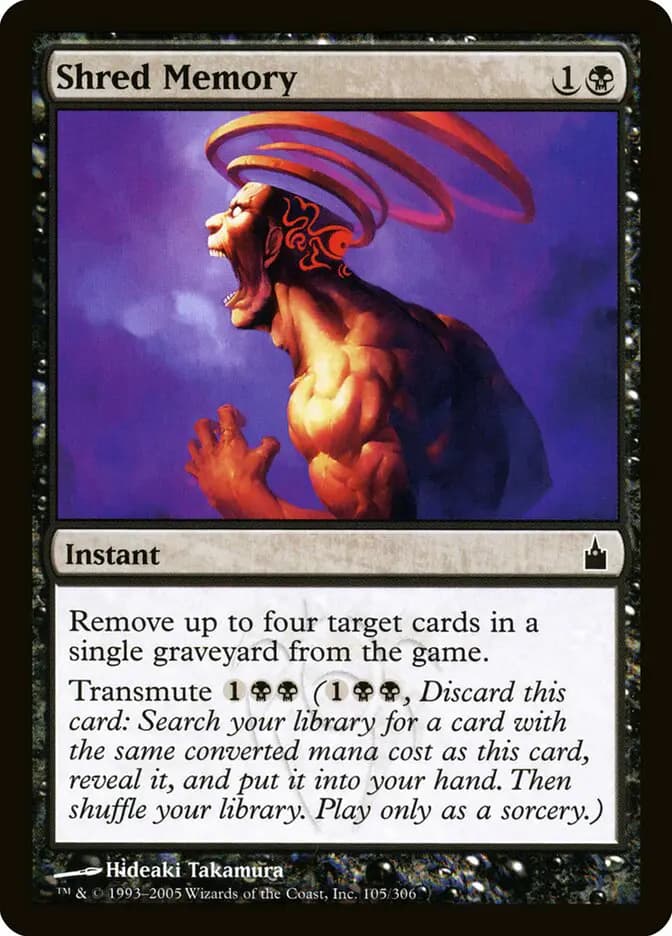 Card image of Shred Memory
