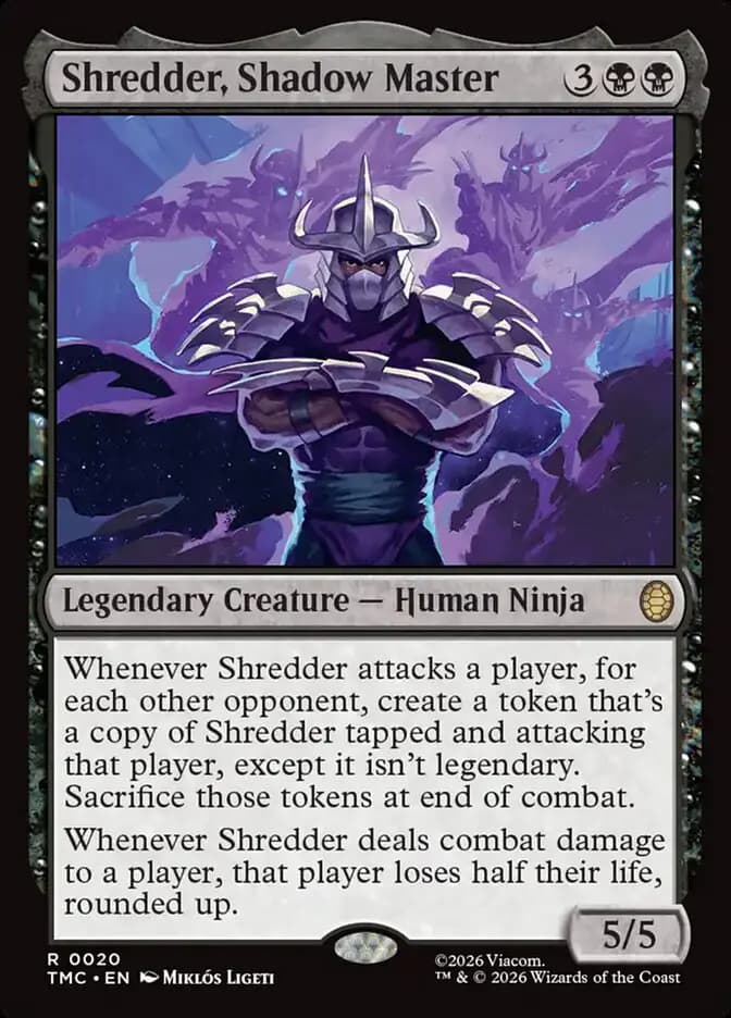 Card image of Shredder, Shadow Master