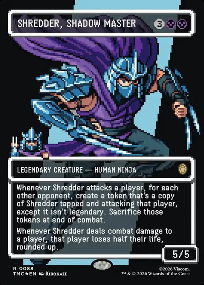 Card image of Shredder, Shadow Master