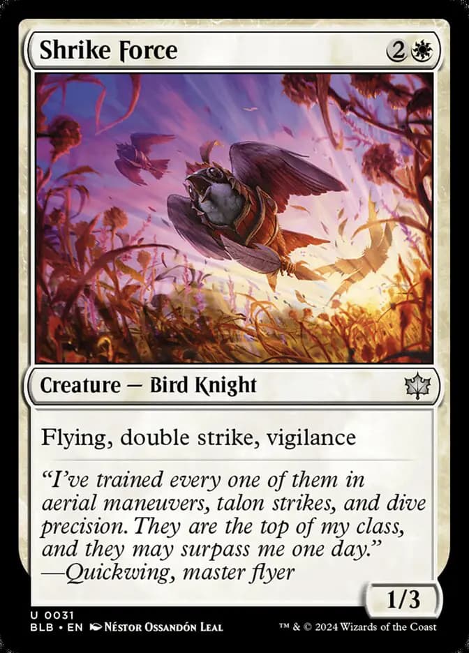 Card image of Shrike Force