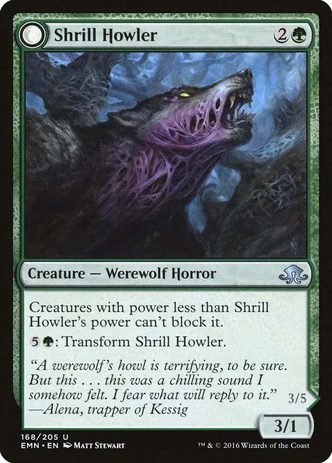 Card image of Shrill Howler / Howling Chorus