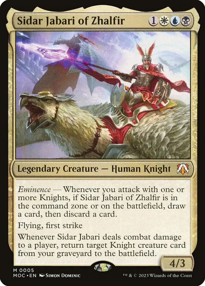 Card image of Sidar Jabari of Zhalfir