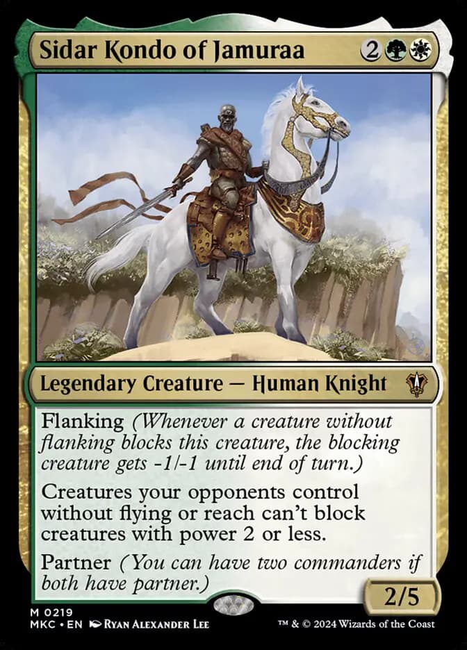 Card image of Sidar Kondo of Jamuraa