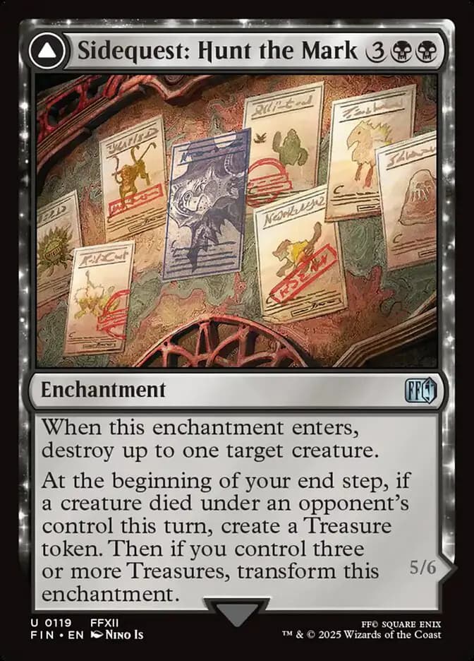 Card image of Sidequest: Hunt the Mark / Yiazmat, Ultimate Mark