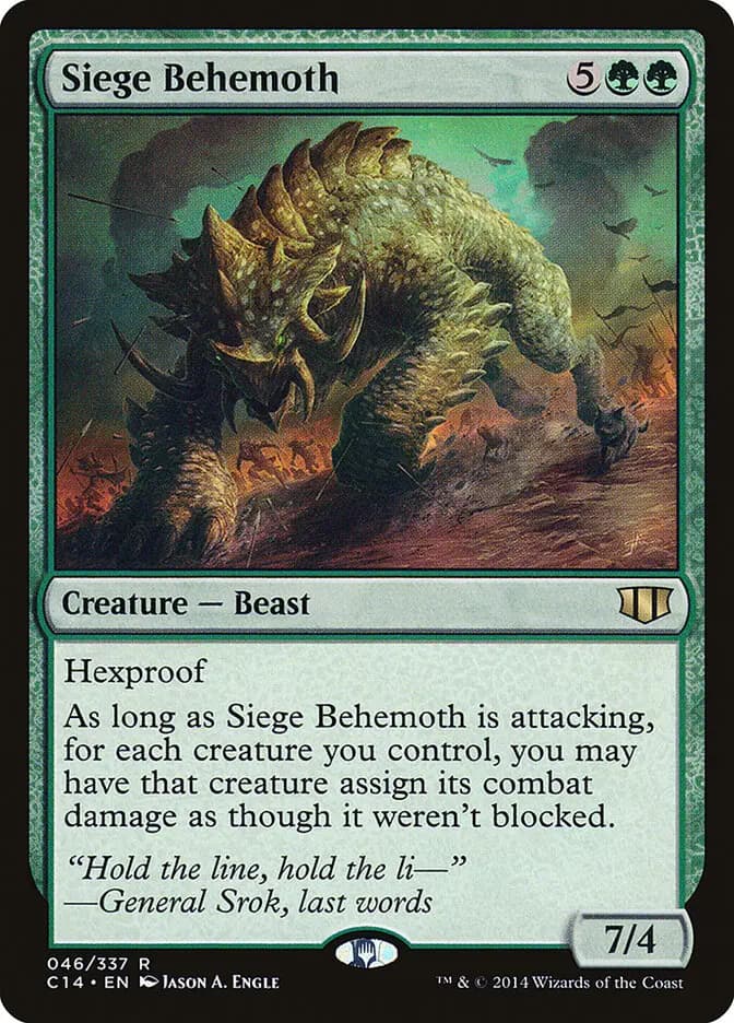 Card image of Siege Behemoth