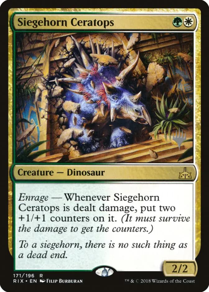 Card image of Siegehorn Ceratops