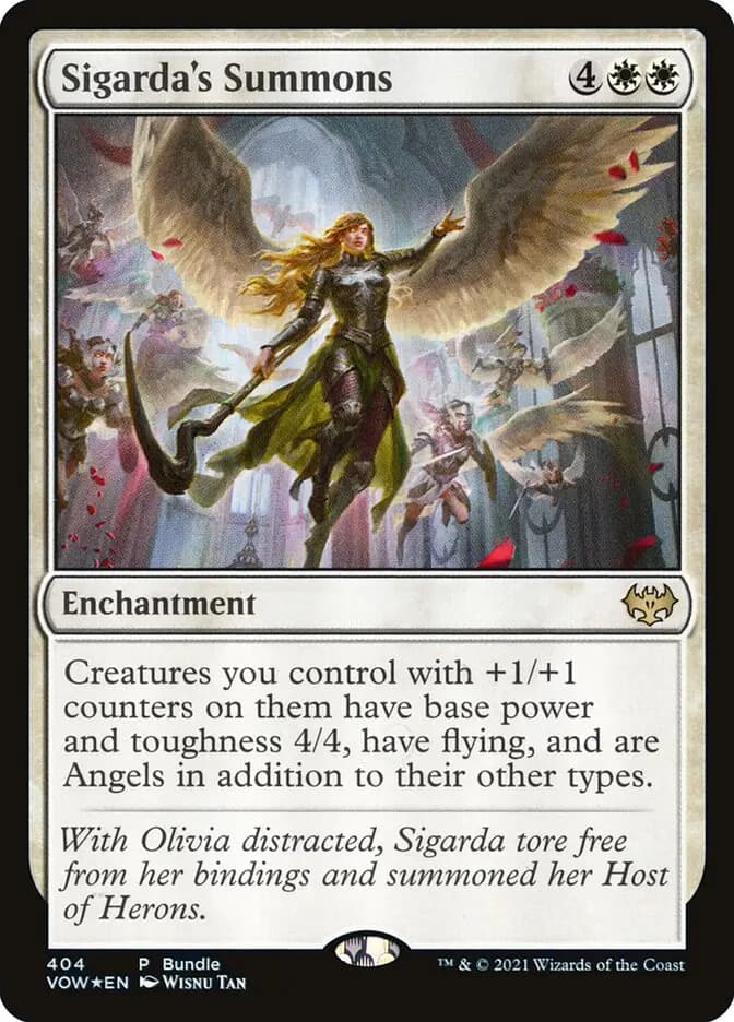 Card image of Sigarda's Summons