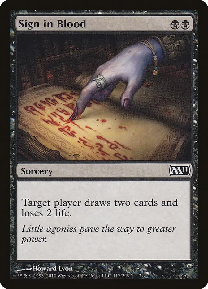 Card image of Sign in Blood