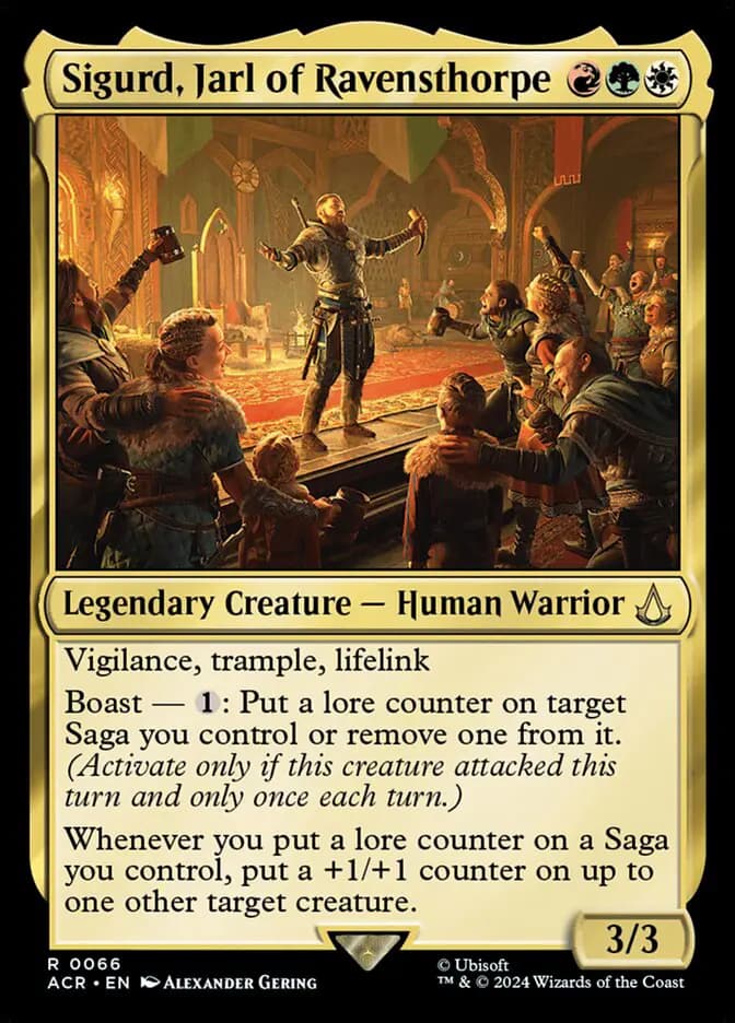 Card image of Sigurd, Jarl of Ravensthorpe