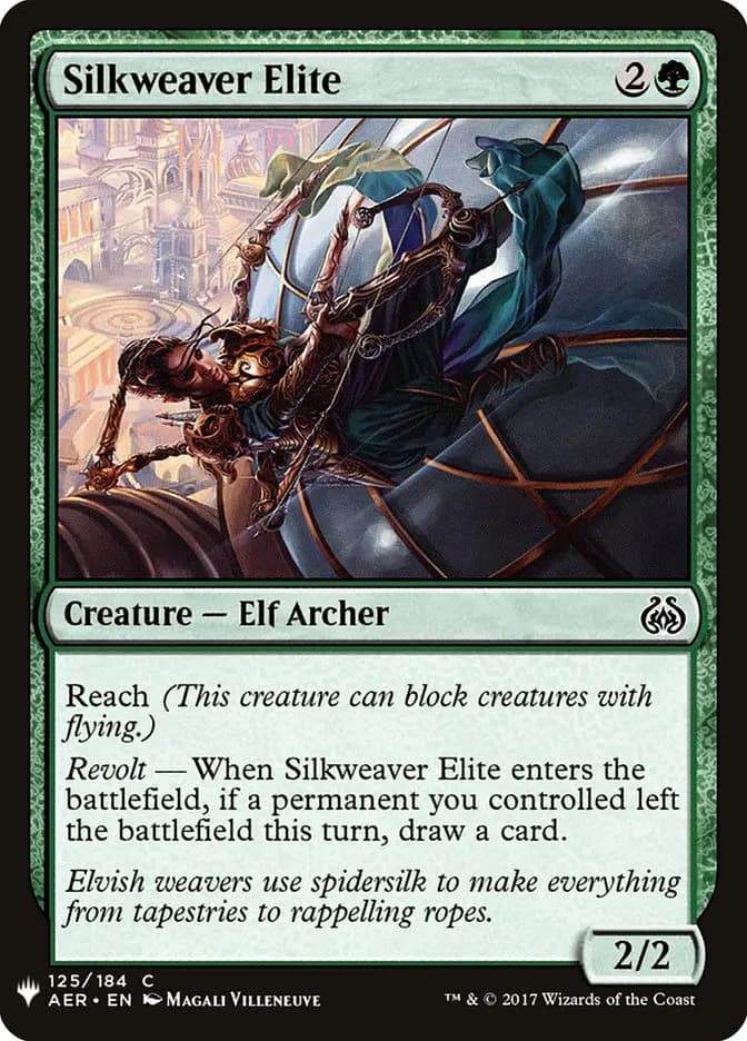 Card image of Silkweaver Elite